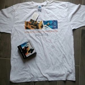 Official Athens Olympics aquatics t-shirt + bonus